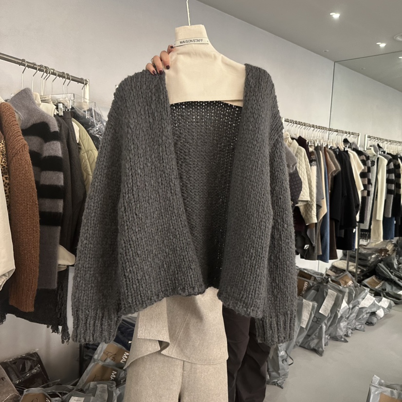 DOUBLE STANDARD/LE SMOKING/MAISONSTAFF東大門㊣實拍女裝新款熱賣毛衣MAISONSTAFF毛衣圖色3
