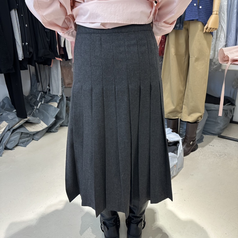 FLORAL東大門㊣直郵女裝新款職業推薦25秋冬真品人氣休閑長裙FLORAL長裙