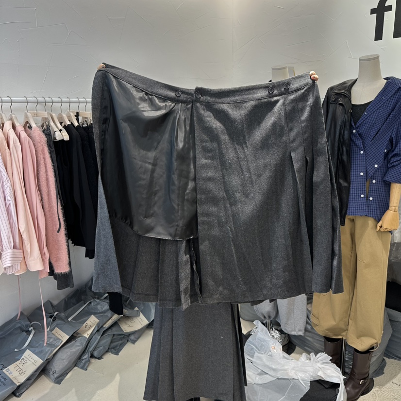 FLORAL東大門㊣直郵女裝新款職業推薦25秋冬真品人氣休閑長裙FLORAL長裙