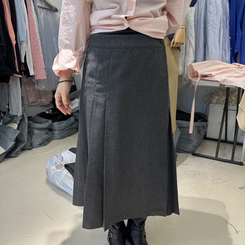 FLORAL東大門㊣直郵女裝新款職業推薦25秋冬真品人氣休閑長裙FLORAL長裙