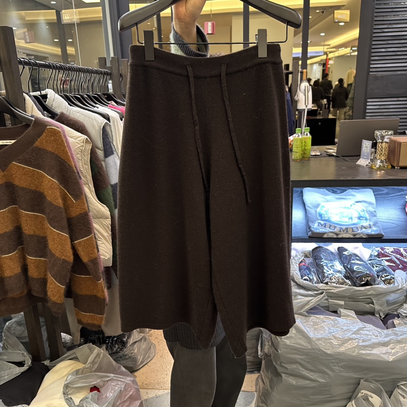 LE ETOILE東大門㊣實拍女士新品推薦休閑25秋冬人氣短褲羊毛LE ETOILE短褲圖色2