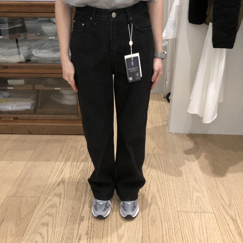 OURIN韓國代購㊣女裝新品25秋冬熱賣休閑真品人氣職業牛仔褲OURIN牛仔褲