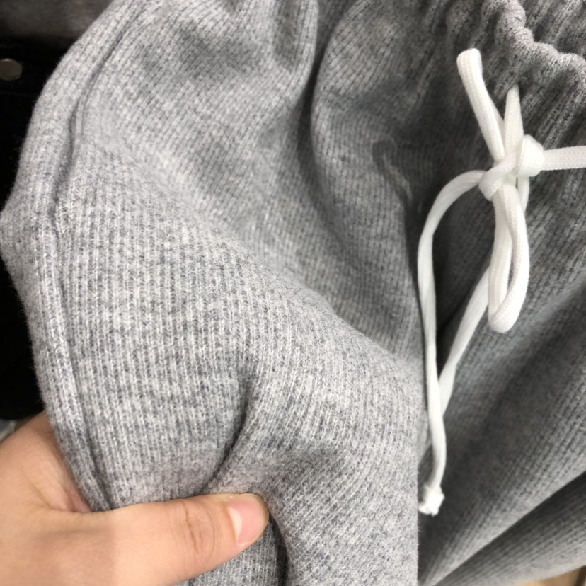 OURIN東大門㊣直郵女裝新品熱賣休閑真品推薦休閑褲羊毛保暖OURIN休閑褲