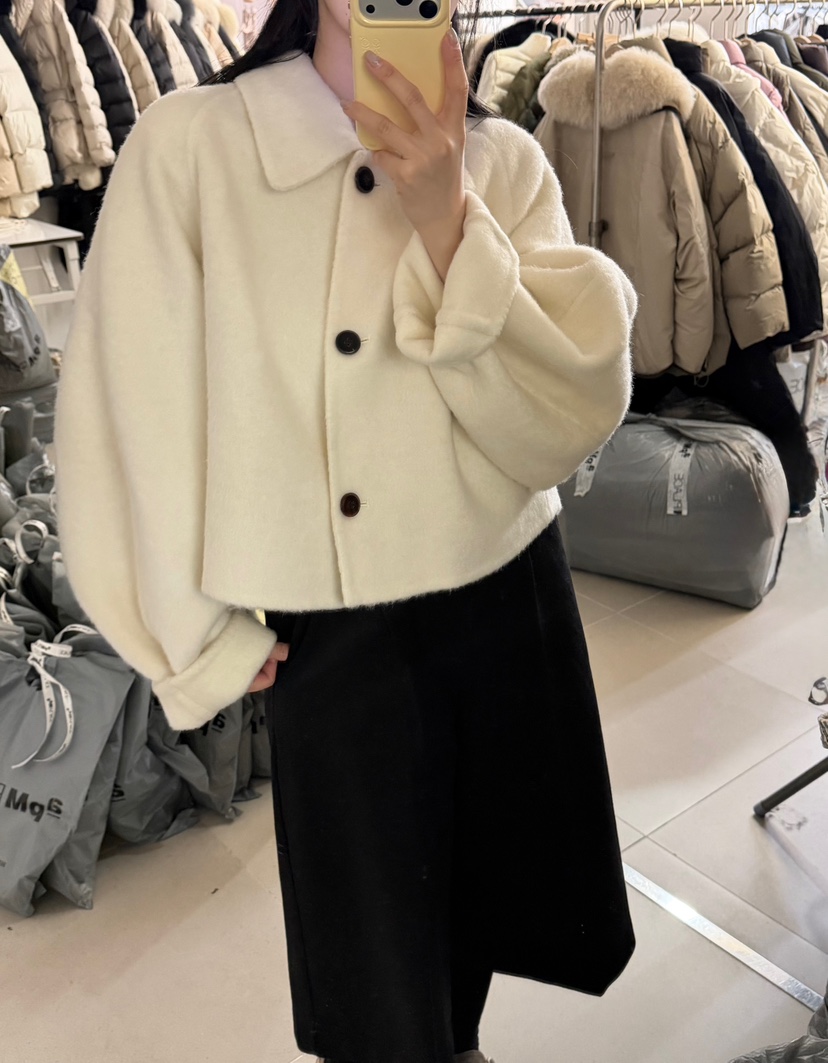 TWENTY FOUR SEVEN24-7韓國直郵㊣女裝新品熱賣夾克羊毛TEWNTY FOUR SEVEN24-7夾克