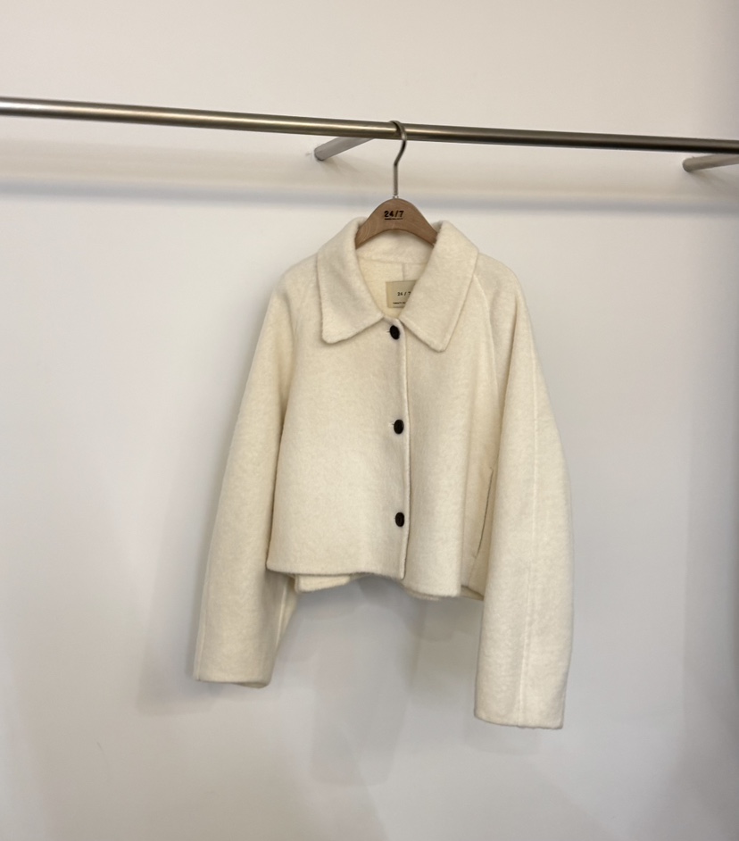 TWENTY FOUR SEVEN24-7韓國直郵㊣女裝新品熱賣夾克羊毛TEWNTY FOUR SEVEN24-7夾克圖色2