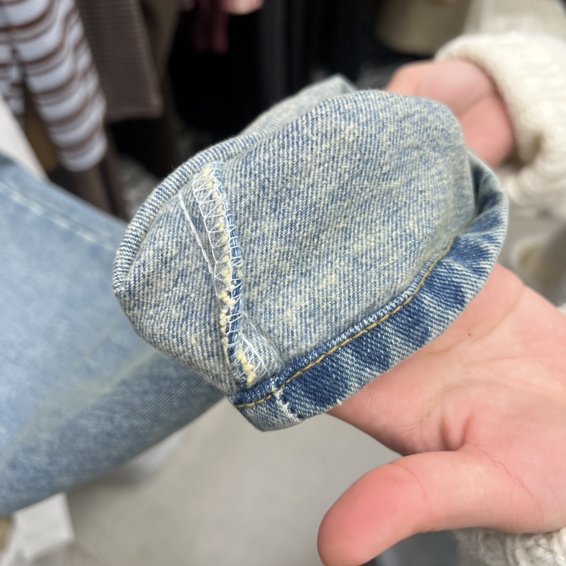 MURR東大門㊣直郵女士新品真品職業休閑時尚推薦人氣牛仔褲絨MURR牛仔褲