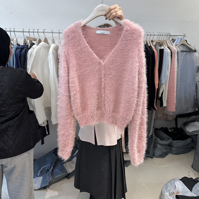 FLORAL東大門㊣直郵女裝新品推薦休閑人氣25秋冬針織衫不含內搭FLORAL針織衫