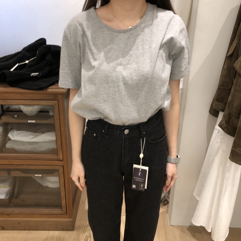 OURIN東大門㊣直郵女裝新款熱賣時尚職業休閑推薦人氣25秋冬T恤OURINT恤圖色4