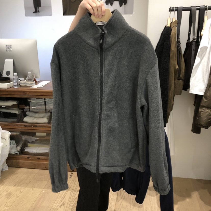OURIN東大門㊣代購女士新品休閑25秋冬熱賣時尚人氣夾克羊毛OURIN夾克