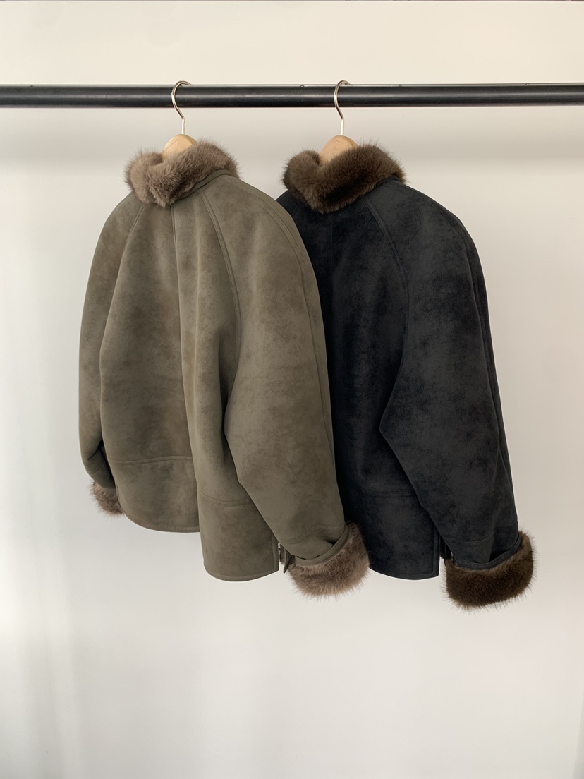 UNDERSON東大門㊣代購女裝新款真品休閑推薦時尚熱賣短款大衣UNDERSON短款大衣