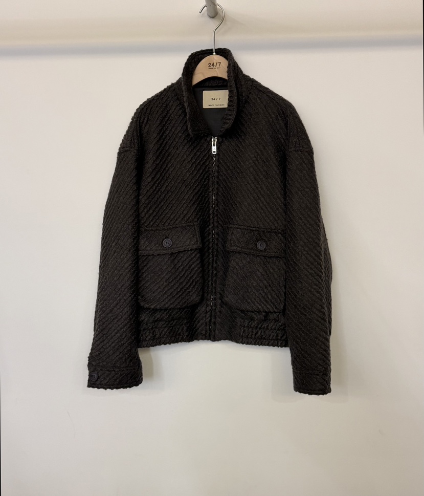 TWENTY FOUR SEVEN24-7韓國直郵㊣女裝新款真品夾克羊毛TEWNTY FOUR SEVEN24-7夾克圖色2