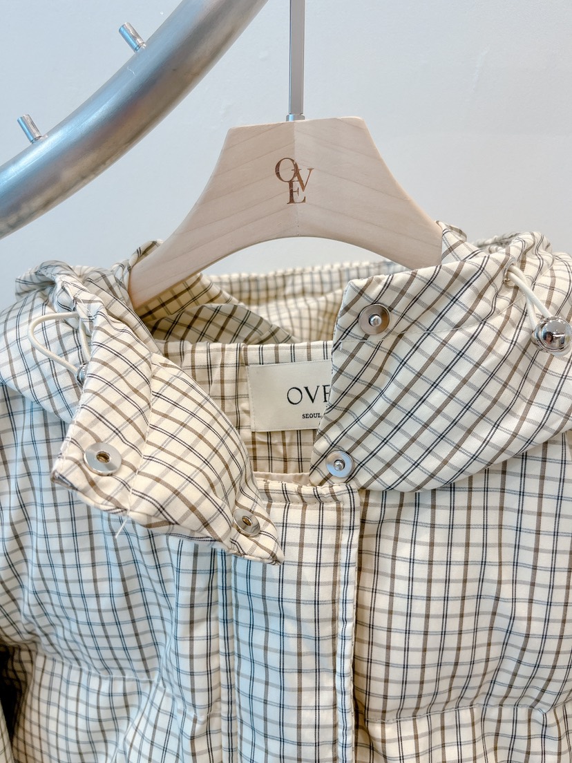 OVE東大門㊣實拍女士新品真品職業推薦25秋冬時尚熱賣短款棉服OVE短款棉服