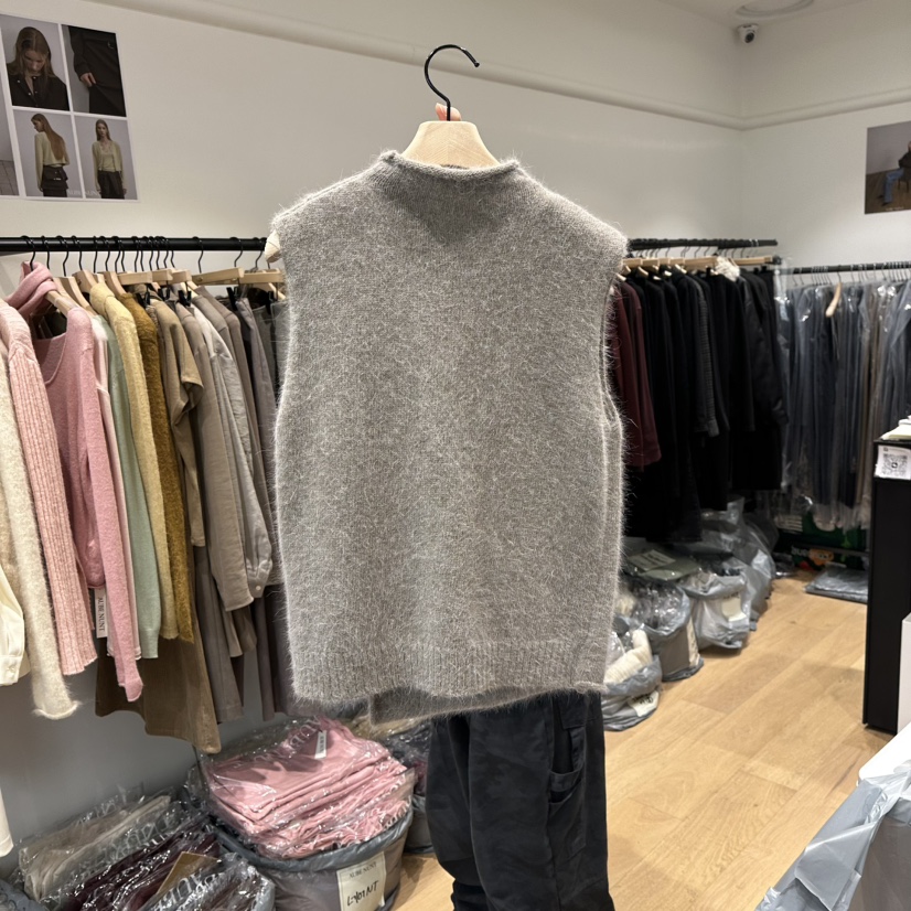 aube nunt韓國直郵㊣女士新款25秋冬職業時尚真品吊帶背心aube nunt吊帶/背心