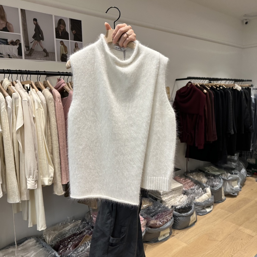 aube nunt韓國直郵㊣女士新款25秋冬職業時尚真品吊帶背心aube nunt吊帶/背心