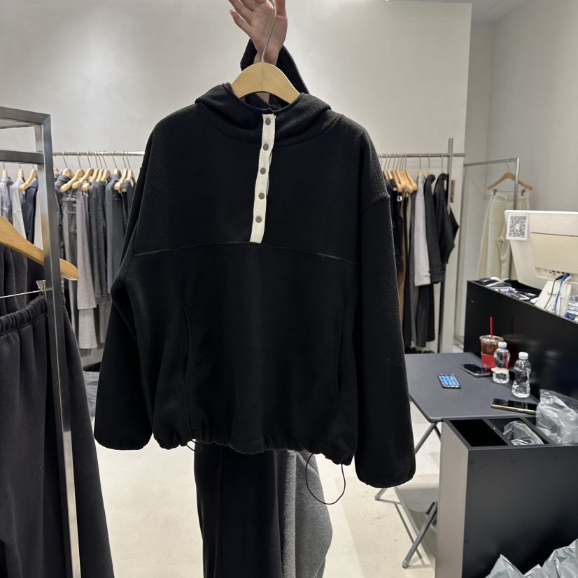 OVU韓國直郵㊣女裝新款真品時尚熱賣人氣推薦職業休閑25秋冬衛衣OVU衛衣圖色3