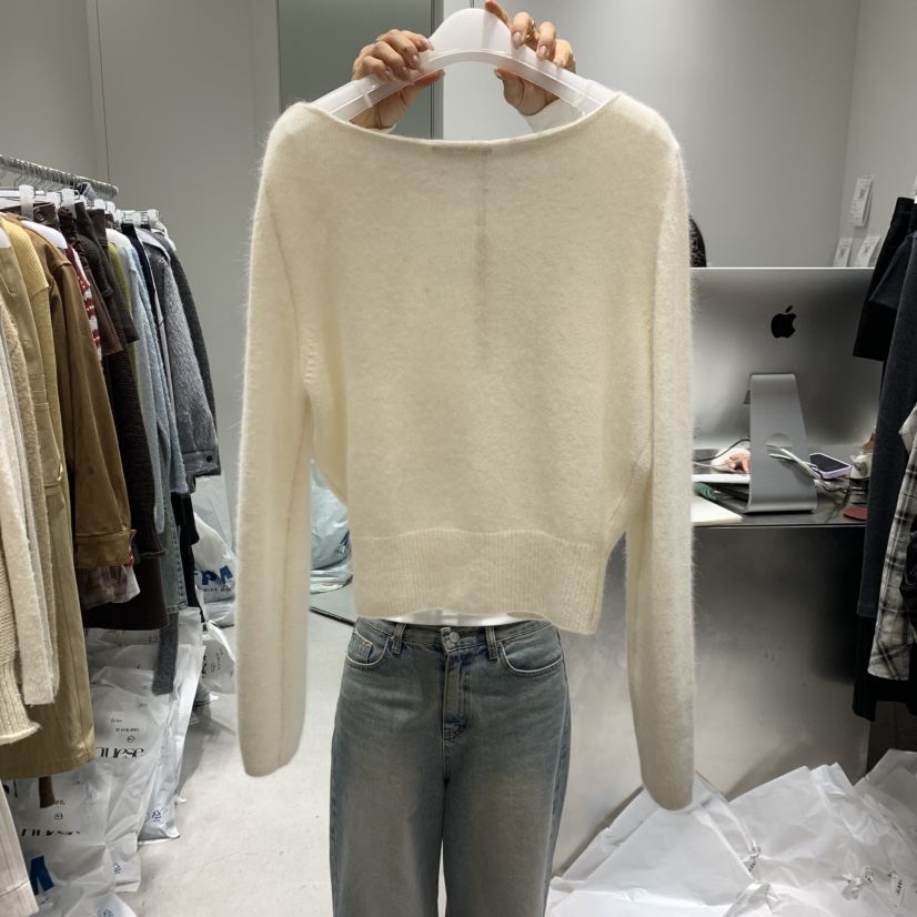 NUESE韓國代購㊣女裝新款推薦職業休閑人氣真品25秋冬針織衫NUESE針織衫