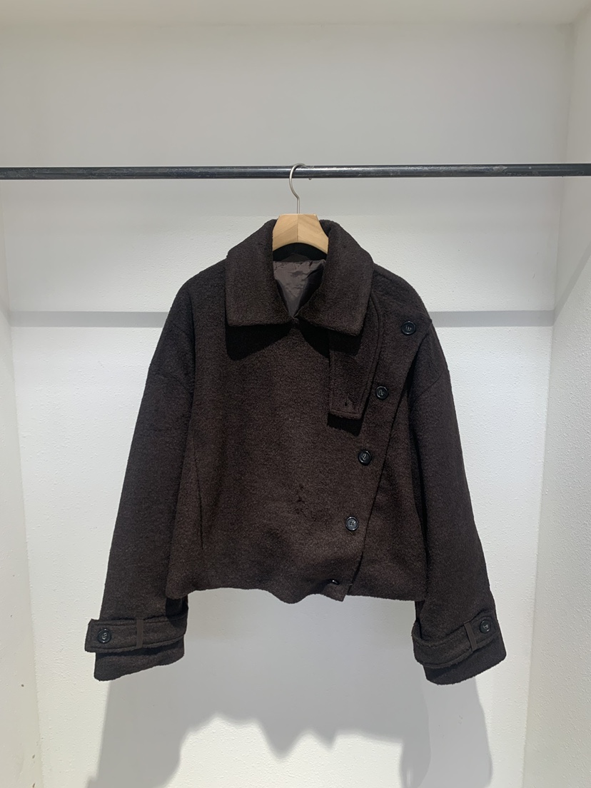 IR BIEN/BIENBIEN韓國代購㊣女裝新品時尚職業熱賣短款大衣IR BIEN/BIENBIEN短款大衣圖色2