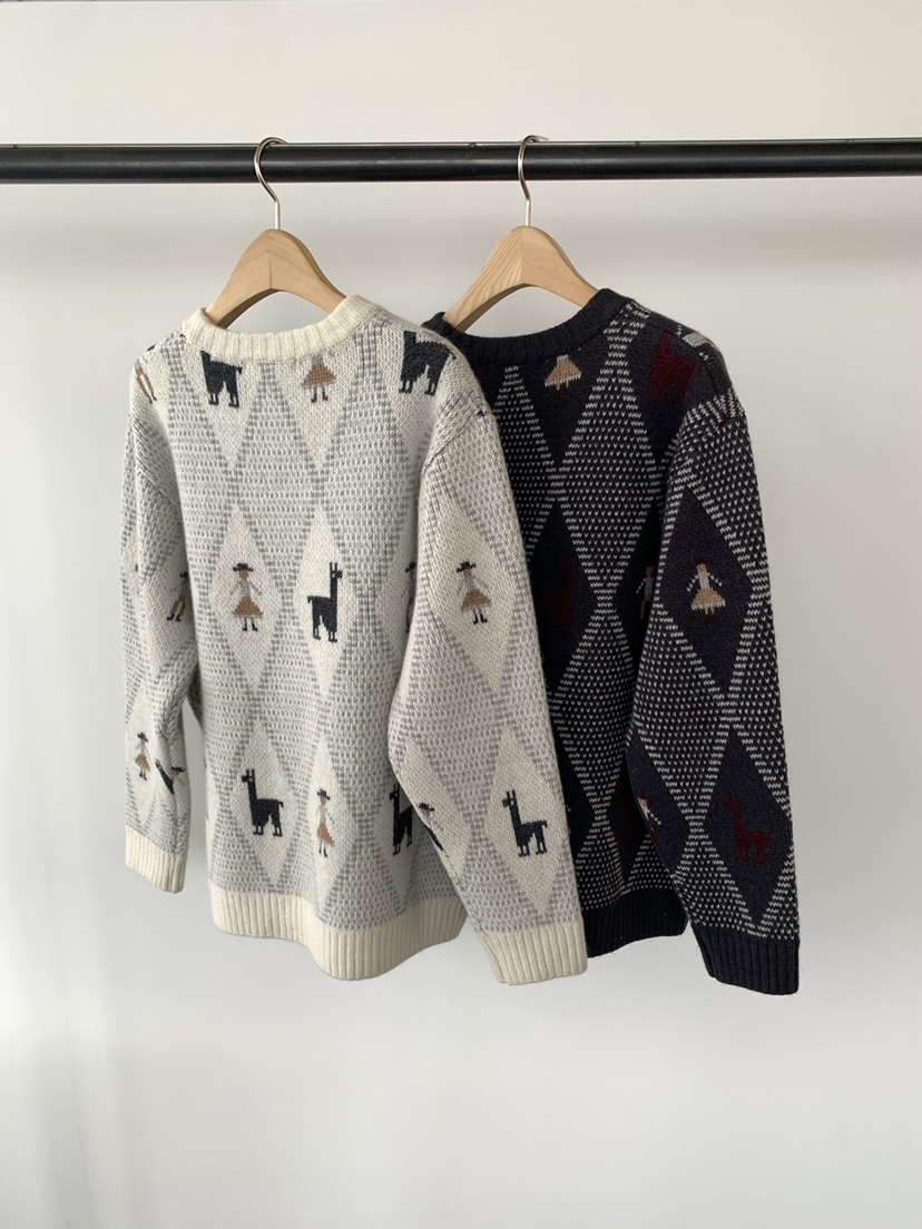 UNDERSON東大門㊣實拍女士新品休閑職業人氣時尚熱賣針織衫UNDERSON針織衫