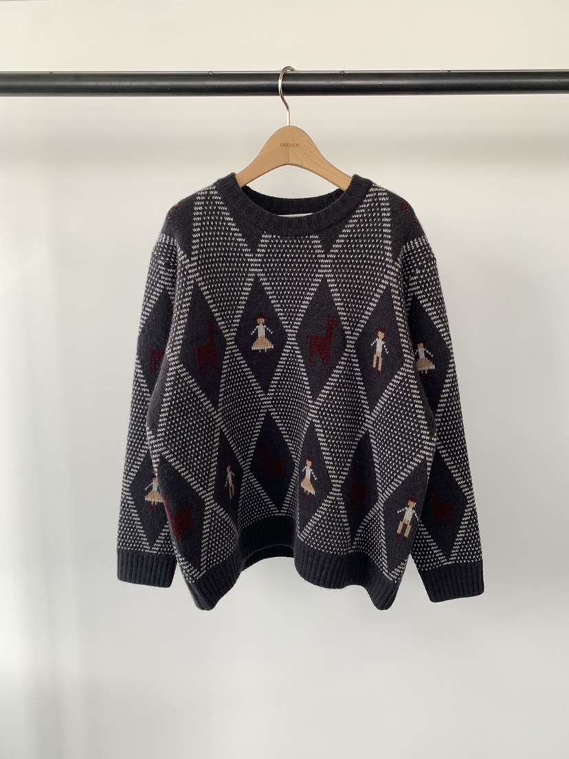 UNDERSON東大門㊣實拍女士新品休閑職業人氣時尚熱賣針織衫UNDERSON針織衫圖色2