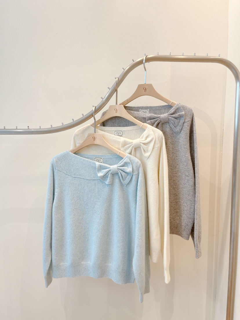 OVE東大門㊣實拍女士新品推薦時尚職業25秋冬休閑熱賣針織衫OVE針織衫