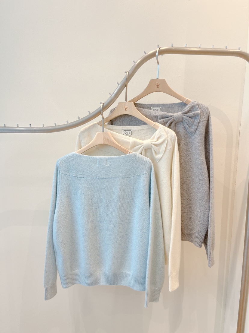 OVE東大門㊣實拍女士新品推薦時尚職業25秋冬休閑熱賣針織衫OVE針織衫