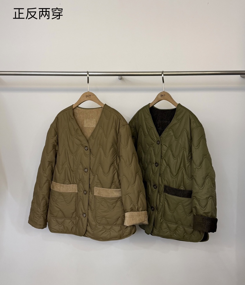 TWENTY FOUR SEVEN24-7東大門㊣直郵女士新款熱賣夾克里外穿雙面TEWNTY FOUR SEVEN24-7夾克