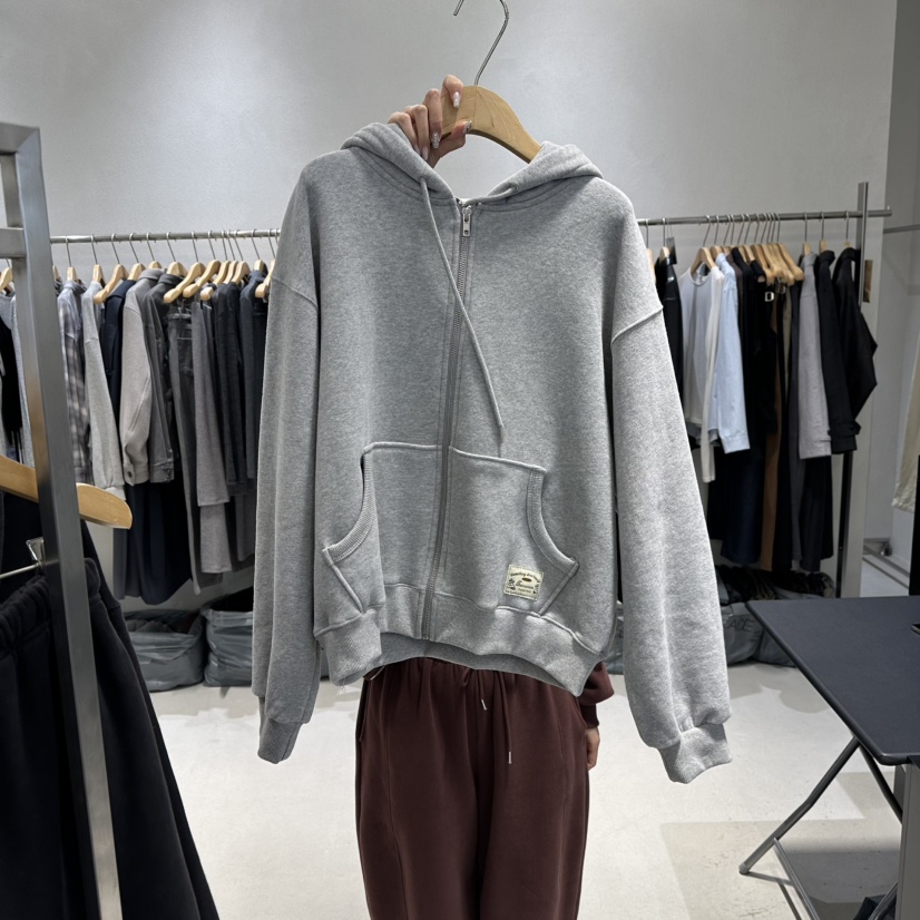 OVU東大門㊣直郵女士新品時尚休閑推薦熱賣人氣真品25秋冬夾克OVU夾克圖色2