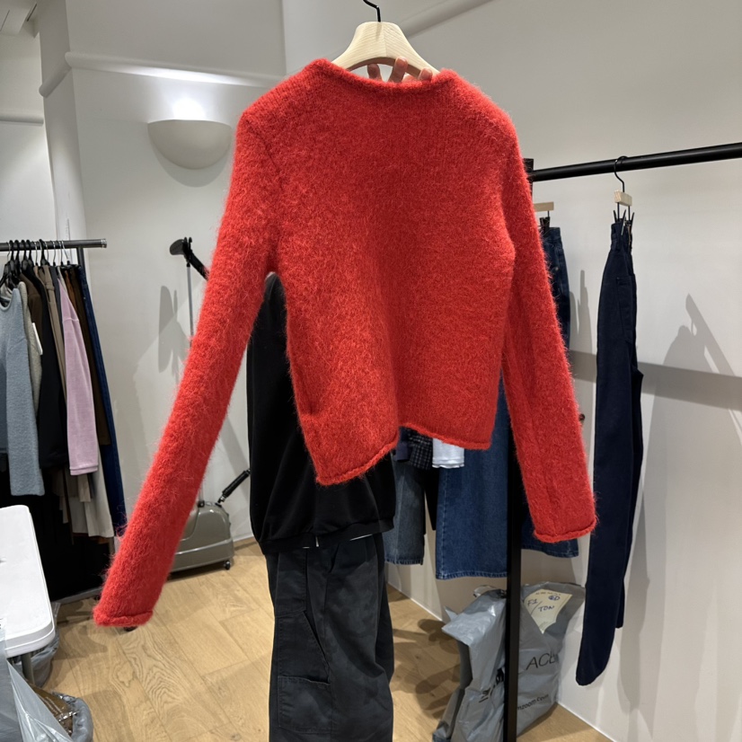 aube nunt韓國代購㊣女裝新品休閑熱賣推薦人氣職業針織衫aube nunt針織衫