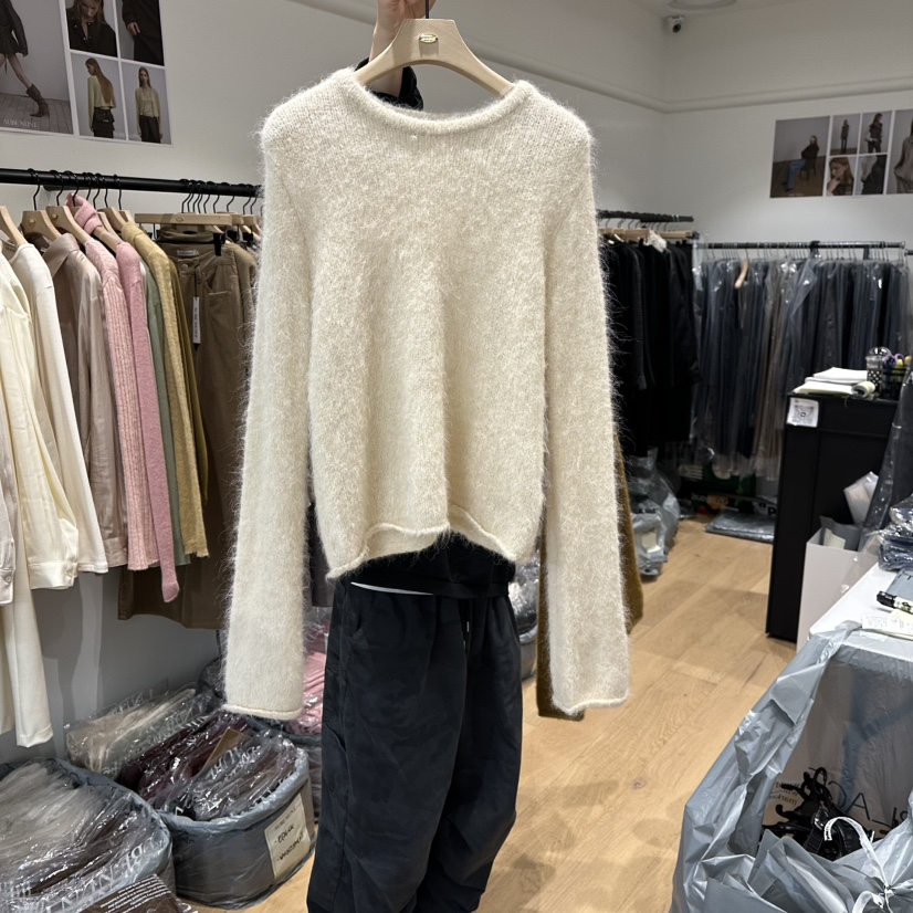 aube nunt韓國代購㊣女裝新品休閑熱賣推薦人氣職業針織衫aube nunt針織衫