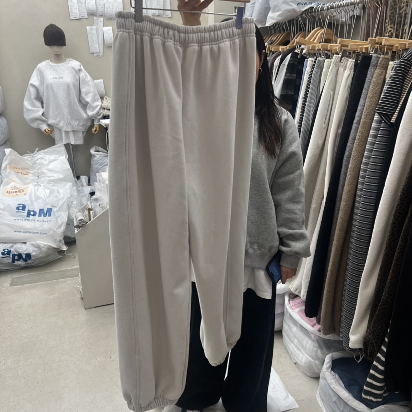 BREEZE韓國代購㊣女士新款休閑熱賣真品人氣休閑褲加絨羊毛BREEZE休閑褲