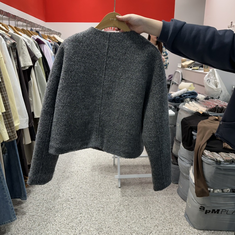 ATPZ韓國代購㊣女裝新款休閑職業人氣真品25秋冬熱賣夾克羊毛ATTENTION PLEAES夾克