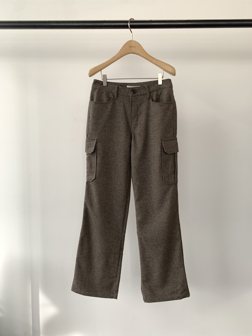 UNDERSON東大門㊣實拍女裝新款真品時尚25秋冬休閑職業休閑褲UNDERSON休閑褲