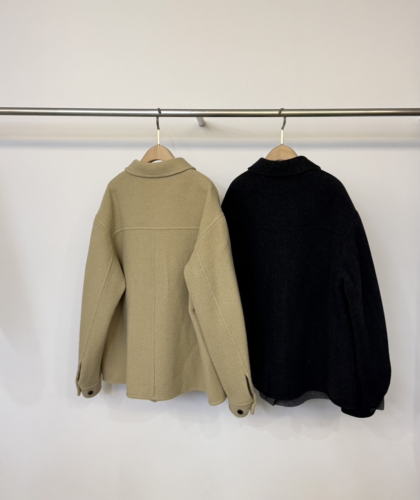 TWENTY FOUR SEVEN24-7韓國代購㊣女裝新款熱賣夾克羊毛TEWNTY FOUR SEVEN24-7夾克