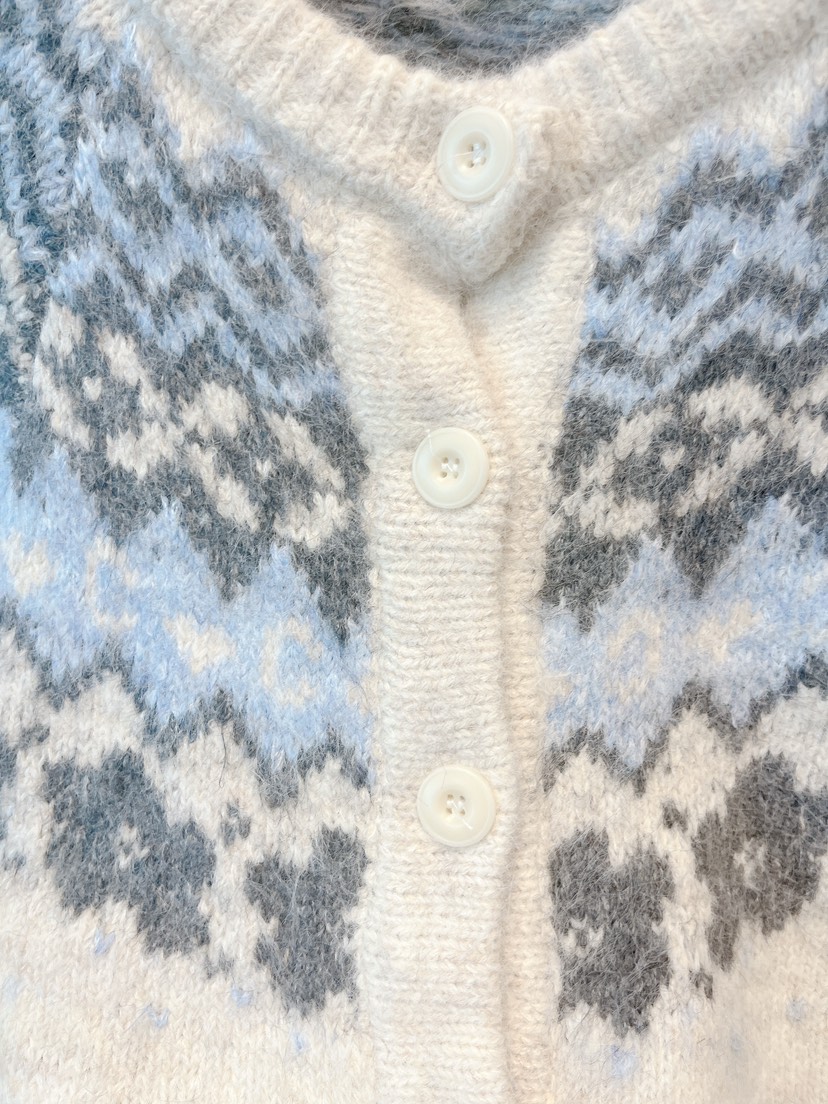 OVE韓國代購㊣女裝新款25秋冬真品推薦人氣時尚針織衫開襟衫OVE針織衫