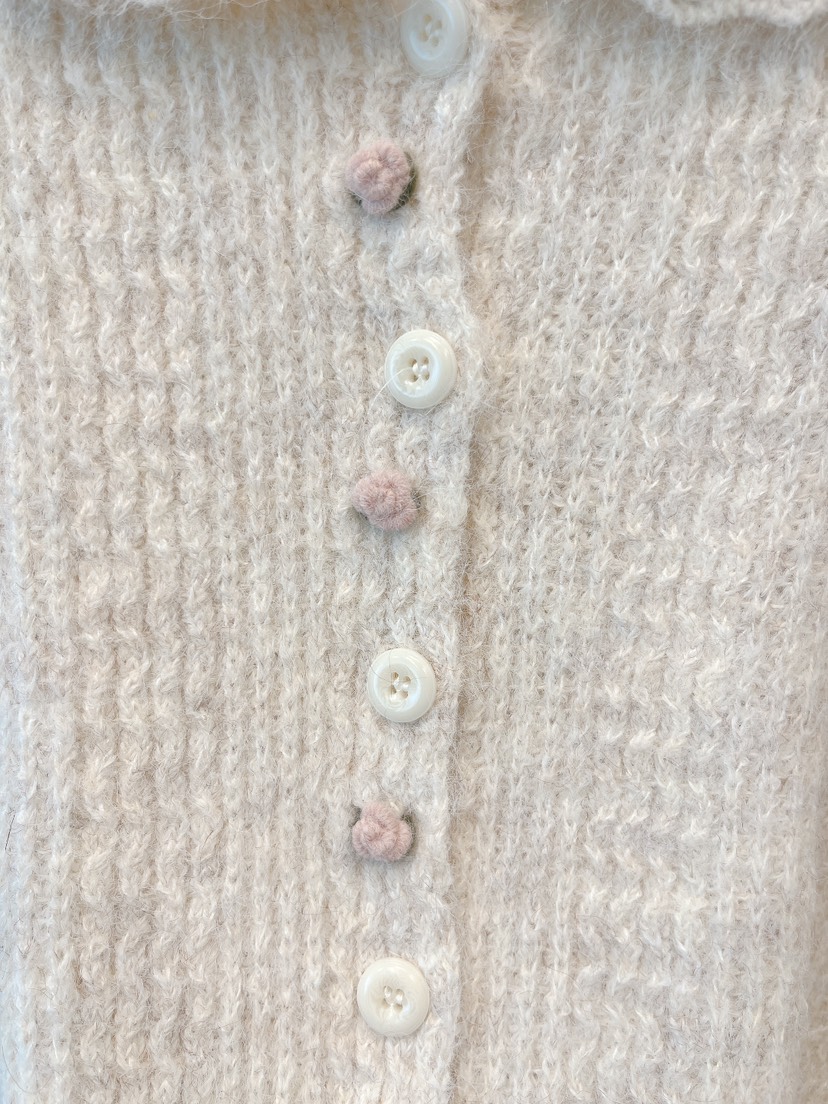 OVE東大門㊣直郵女士新品時尚推薦職業休閑熱賣25秋冬針織衫開衫OVE針織衫