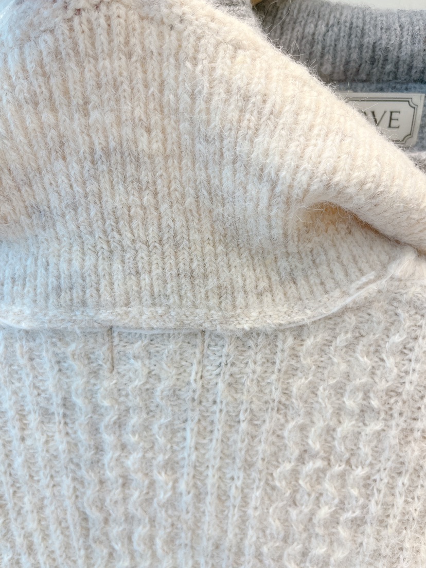 OVE東大門㊣直郵女士新品時尚推薦職業休閑熱賣25秋冬針織衫開衫OVE針織衫