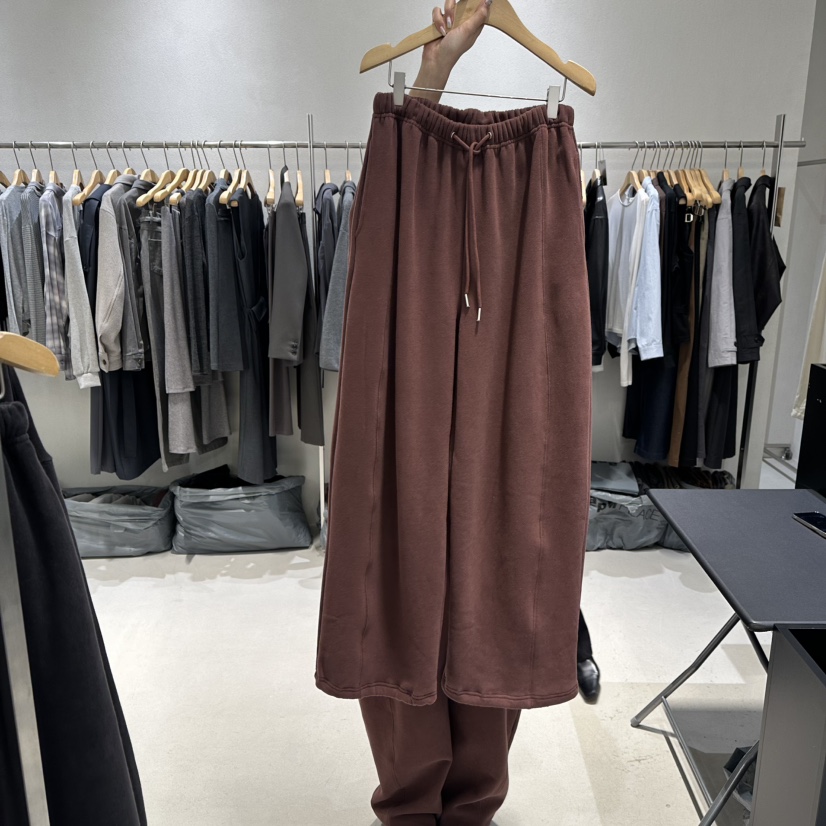 OVU東大門㊣實拍女裝新款熱賣推薦25秋冬時尚人氣休閑褲加絨OVU休閑褲圖色3