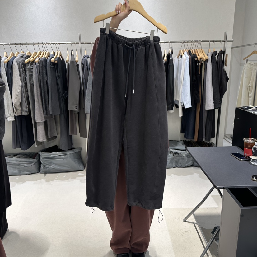 OVU東大門㊣實拍女裝新款熱賣推薦25秋冬時尚人氣休閑褲加絨OVU休閑褲圖色4