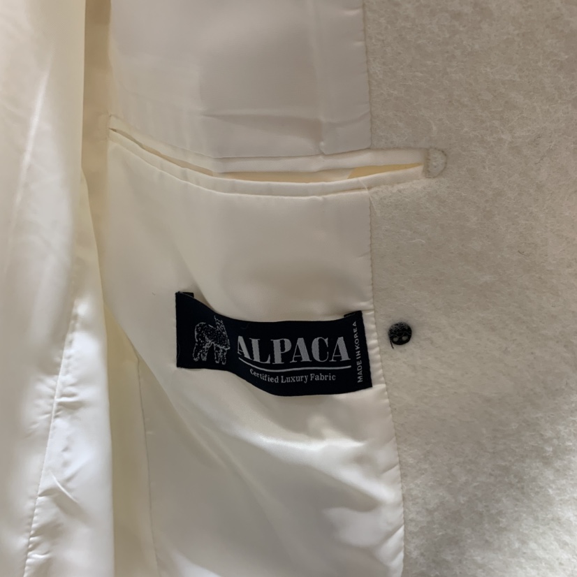 NUESE東大門㊣直郵女士新款時尚25秋冬職業中長款大衣羊駝毛NUESE中長款大衣