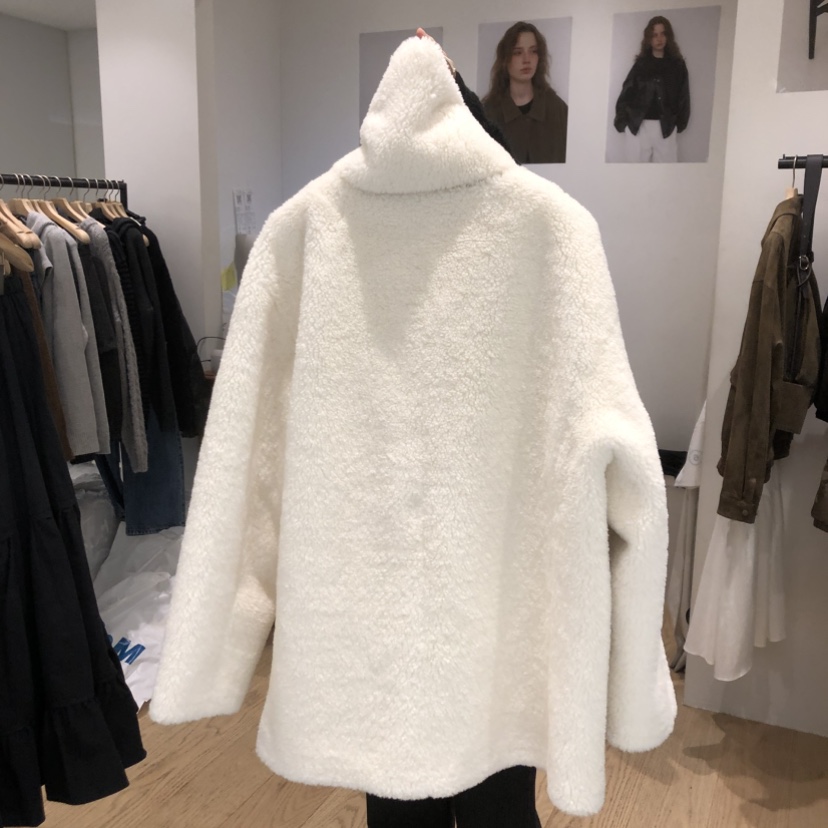 OURIN韓國直郵㊣女士新品休閑人氣時尚推薦真品熱賣套裝羊毛皮OURIN套裝