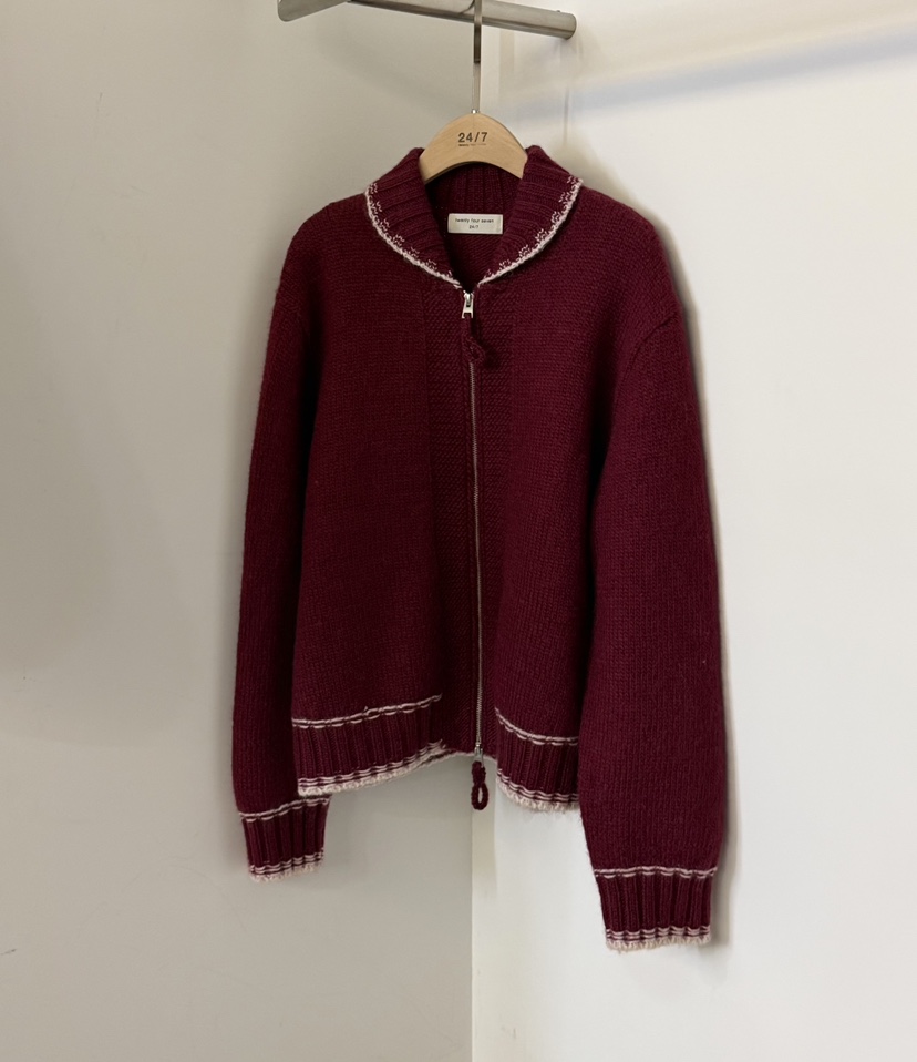 TWENTY FOUR SEVEN24-7東大門㊣代購女士新品真品夾克羊毛柔軟TEWNTY FOUR SEVEN24-7夾克圖色2