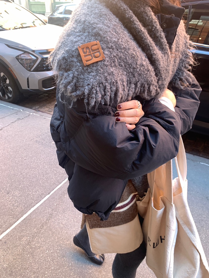 UNDERSON東大門㊣實拍女士新品熱賣人氣時尚25秋冬圍巾披肩披肩UNDERSON圍巾/披肩