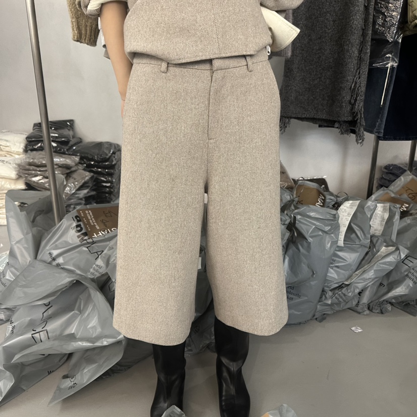 DOUBLE STANDARD/LE SMOKING/MAISONSTAFF韓國代購㊣女裝新品真品短褲MAISONSTAFF短褲