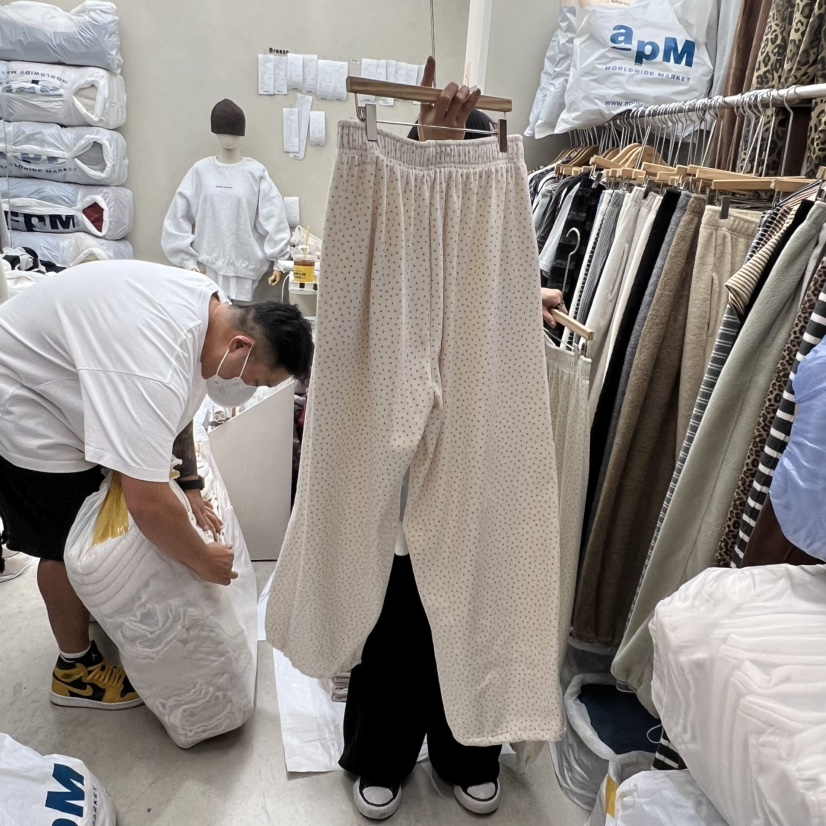 BREEZE東大門㊣實拍女士新款真品推薦職業熱賣休閑休閑褲羊毛BREEZE休閑褲圖色2