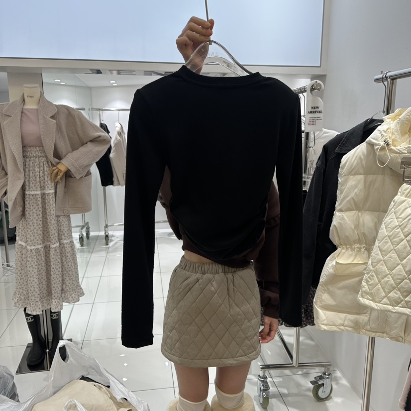 JENNIE東大門㊣實拍女士新品職業時尚真品人氣熱賣推薦長袖T恤JENNIE/VENEFIT長袖T恤