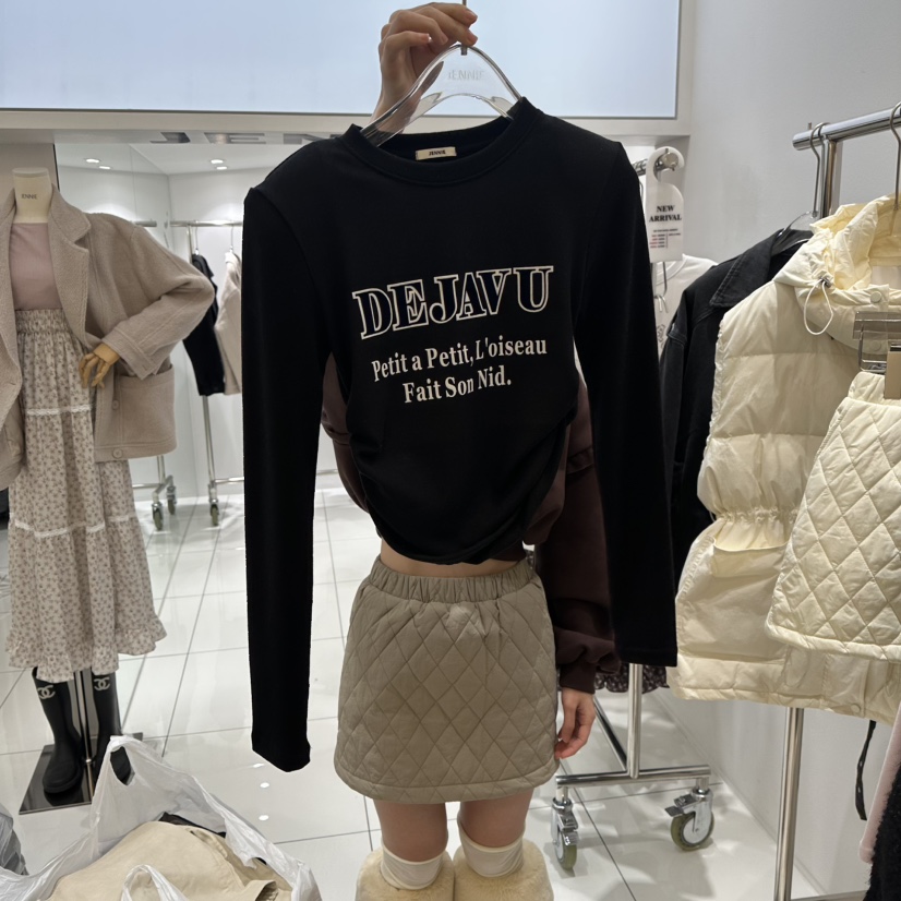 JENNIE東大門㊣實拍女士新品職業時尚真品人氣熱賣推薦長袖T恤JENNIE/VENEFIT長袖T恤圖色4