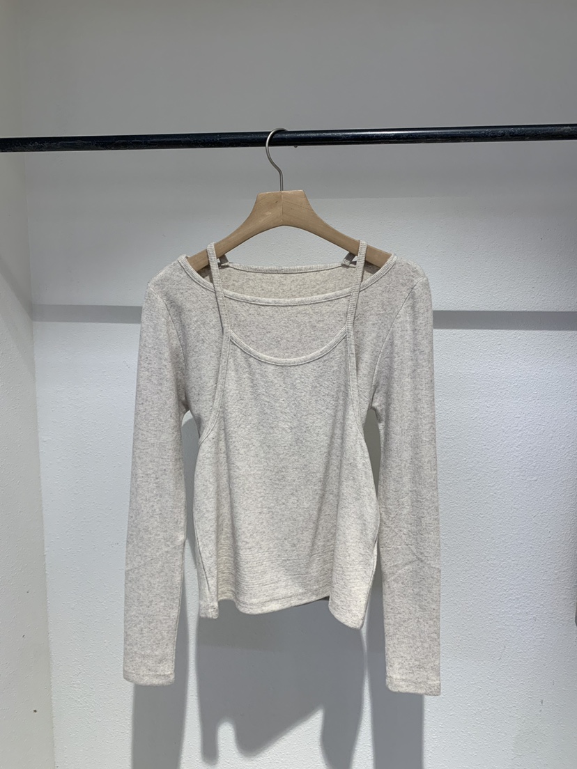 IR BIEN/BIENBIEN東大門㊣直郵女士新品推薦長袖T恤假兩件IR BIEN/BIENBIEN長袖T恤