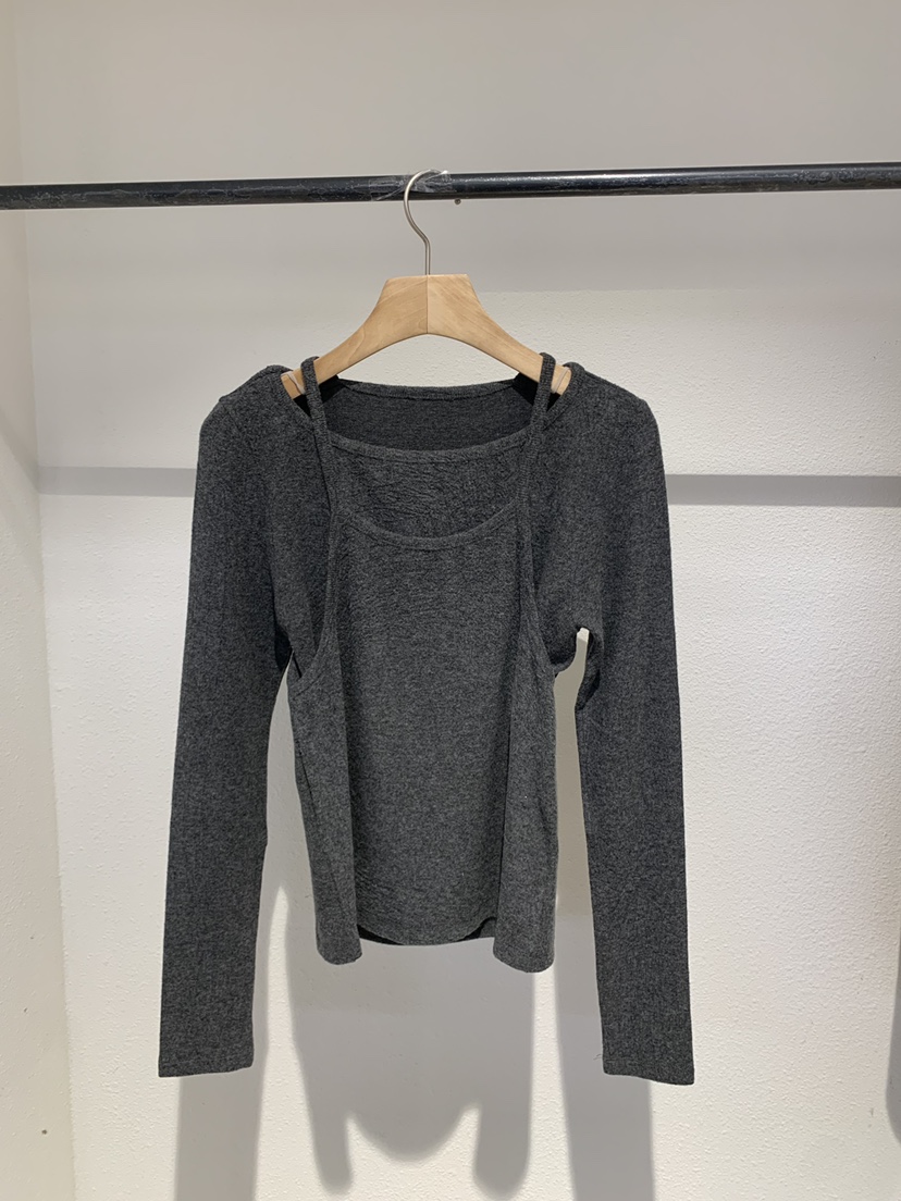 IR BIEN/BIENBIEN東大門㊣直郵女士新品推薦長袖T恤假兩件IR BIEN/BIENBIEN長袖T恤圖色3