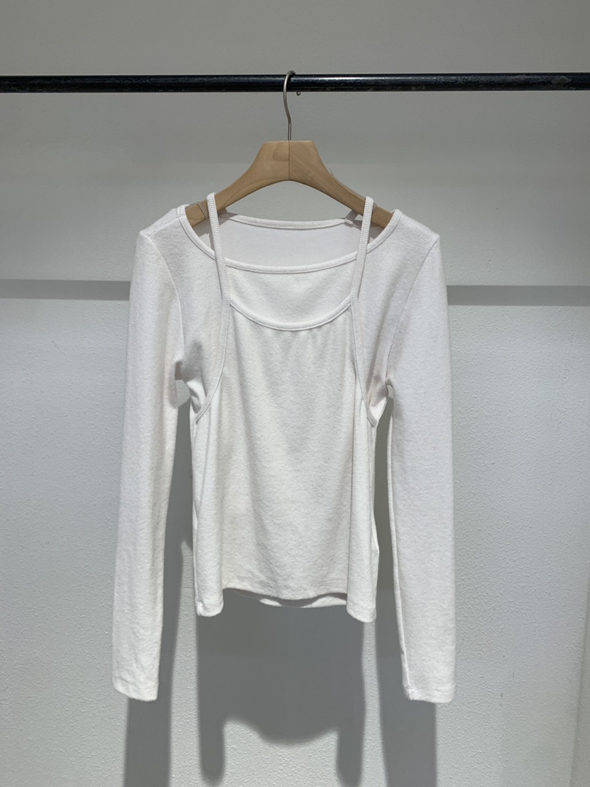 IR BIEN/BIENBIEN東大門㊣直郵女士新品推薦長袖T恤假兩件IR BIEN/BIENBIEN長袖T恤圖色4