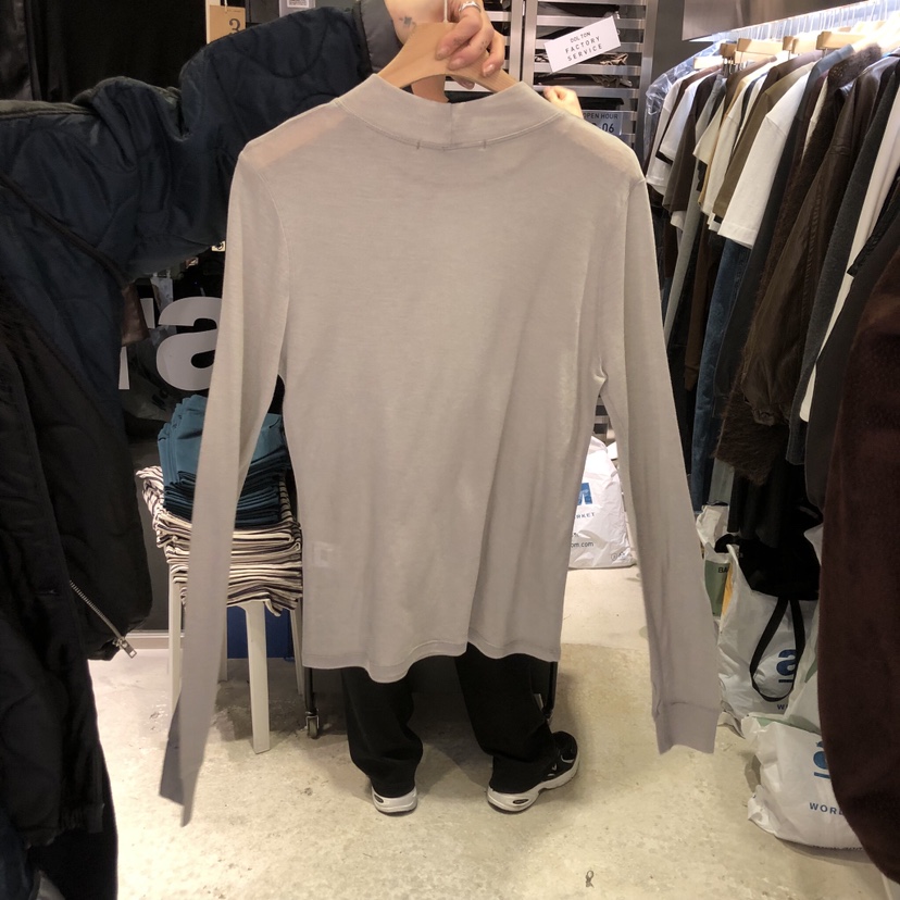 BANY ANCO東大門㊣代購女裝新品休閑熱賣25秋冬長袖T恤羊絨高領BANY ANCO長袖T恤